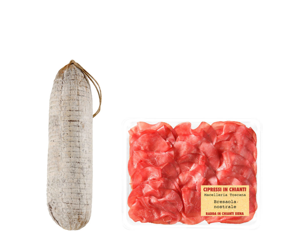 Taste our Tuscan light and delicious bresaola from Chianina meat