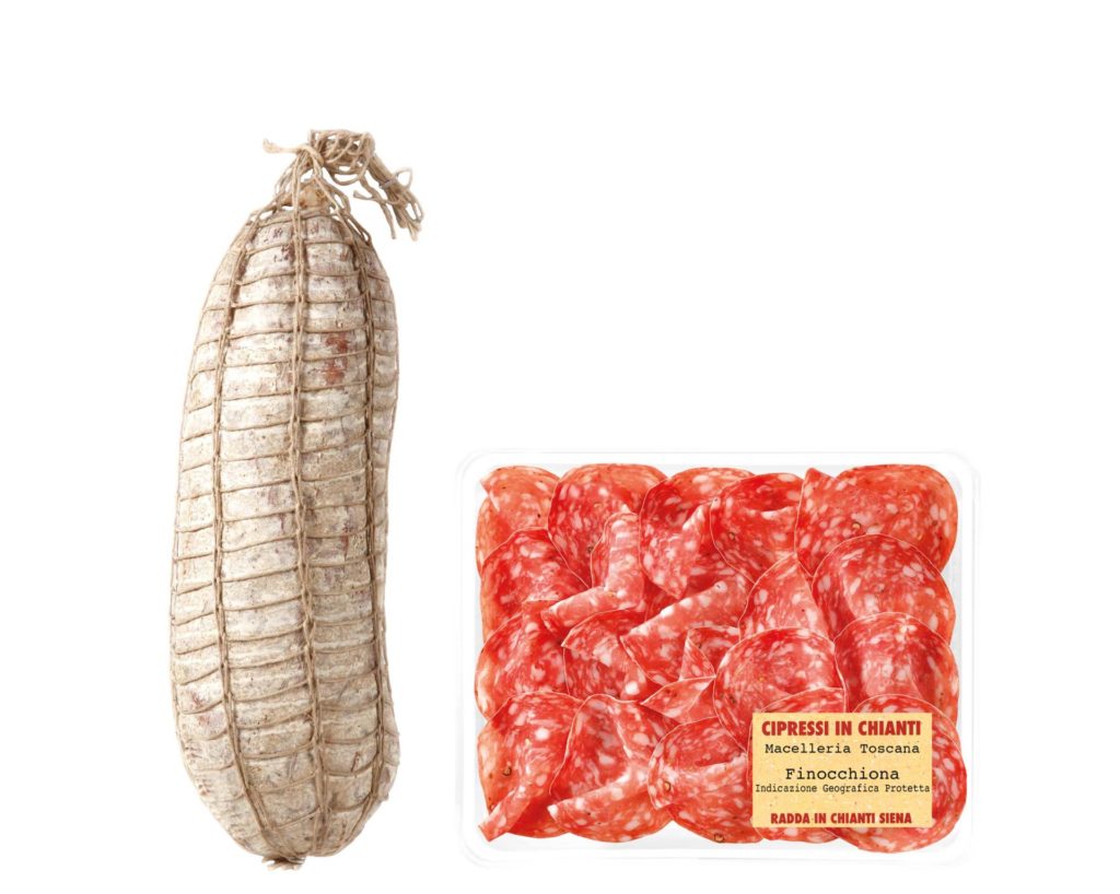 Finocchiona PGI artisanal Tuscan salami