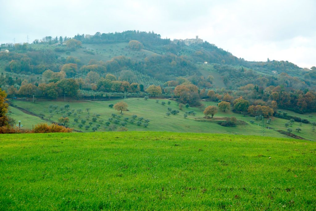 Tuscan landscape in the Chianti Valley