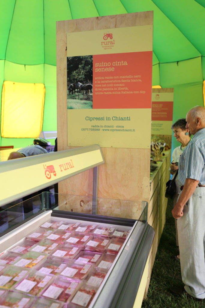 Stand of Cipressi in Chianti at the Rural Festival